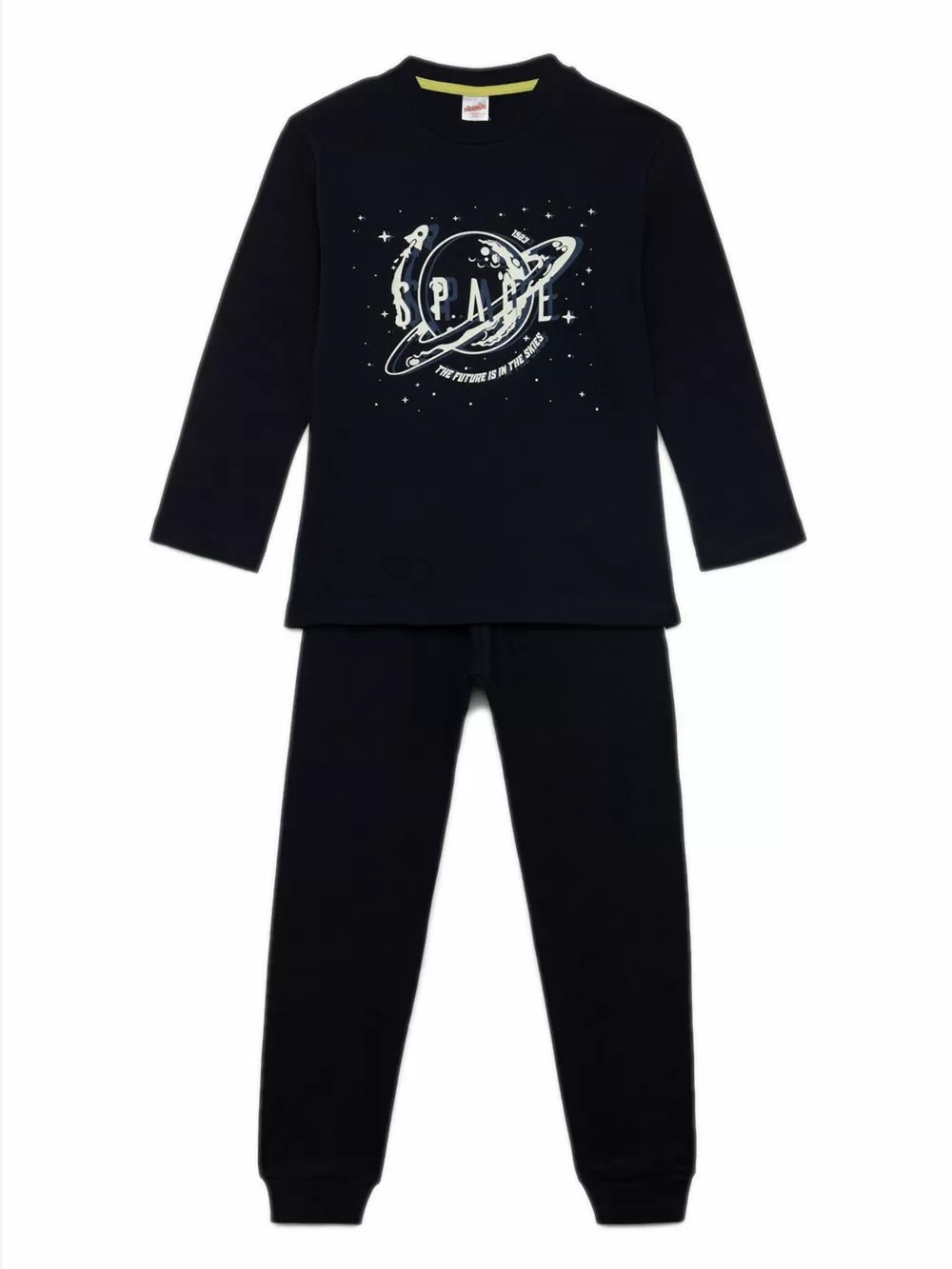 Παιδική Πυτζάμα MINERVA Space Ball για Αγόρι - 100% Αγνό Βαμβάκι 