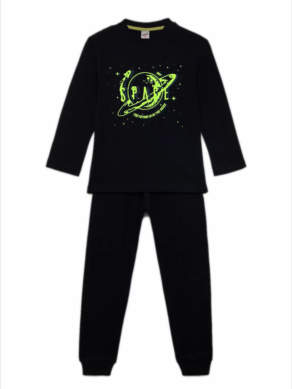 Παιδική Πυτζάμα MINERVA Space Ball για Αγόρι - 100% Αγνό Βαμβάκι 