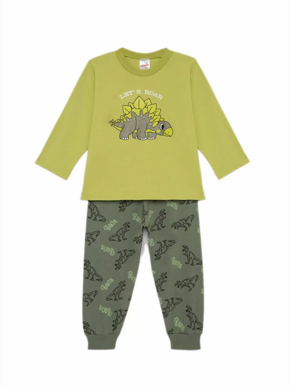 Βρεφική Πυτζάμα MINERVA για Αγόρι Roar - 100% Αγνό Βαμβάκι