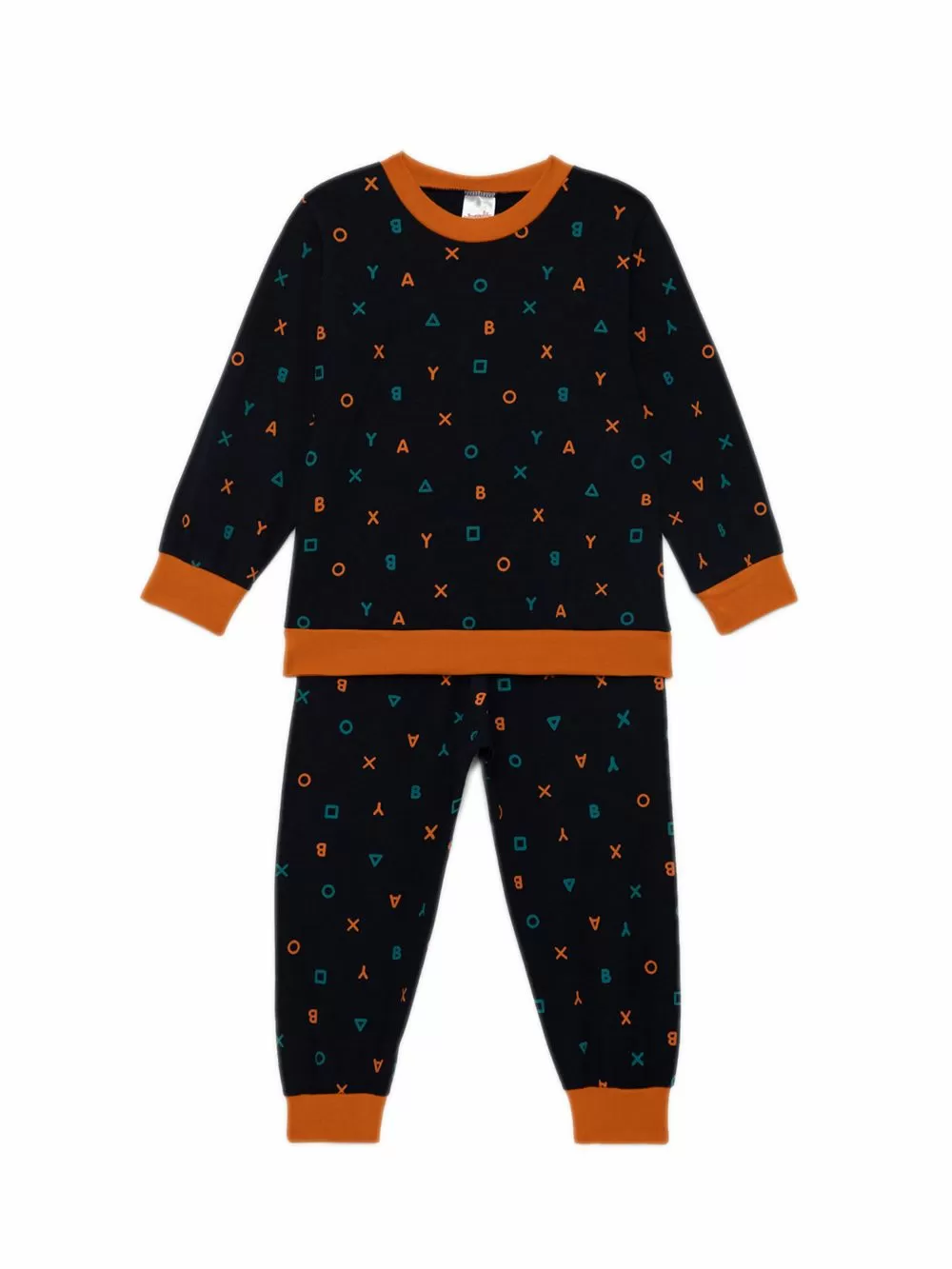 Βρεφική Πυτζάμα MINERVA για Αγόρι Players - 100% Αγνό Βαμβάκι