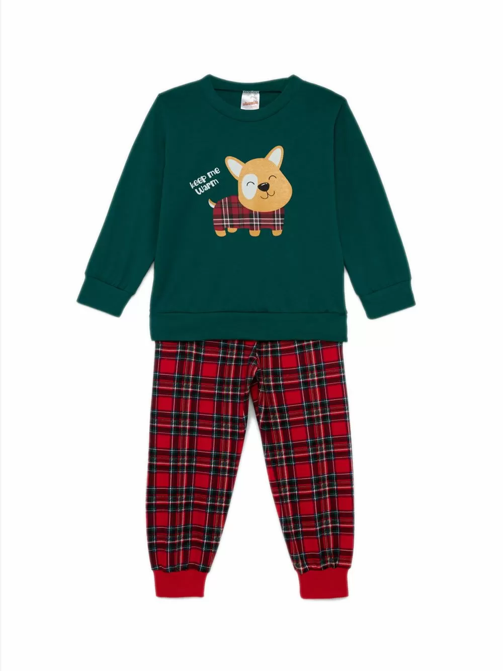 Βρεφική Πυτζάμα MINERVA για Αγόρι Sweat Dog - 100% Αγνό Βαμβάκι