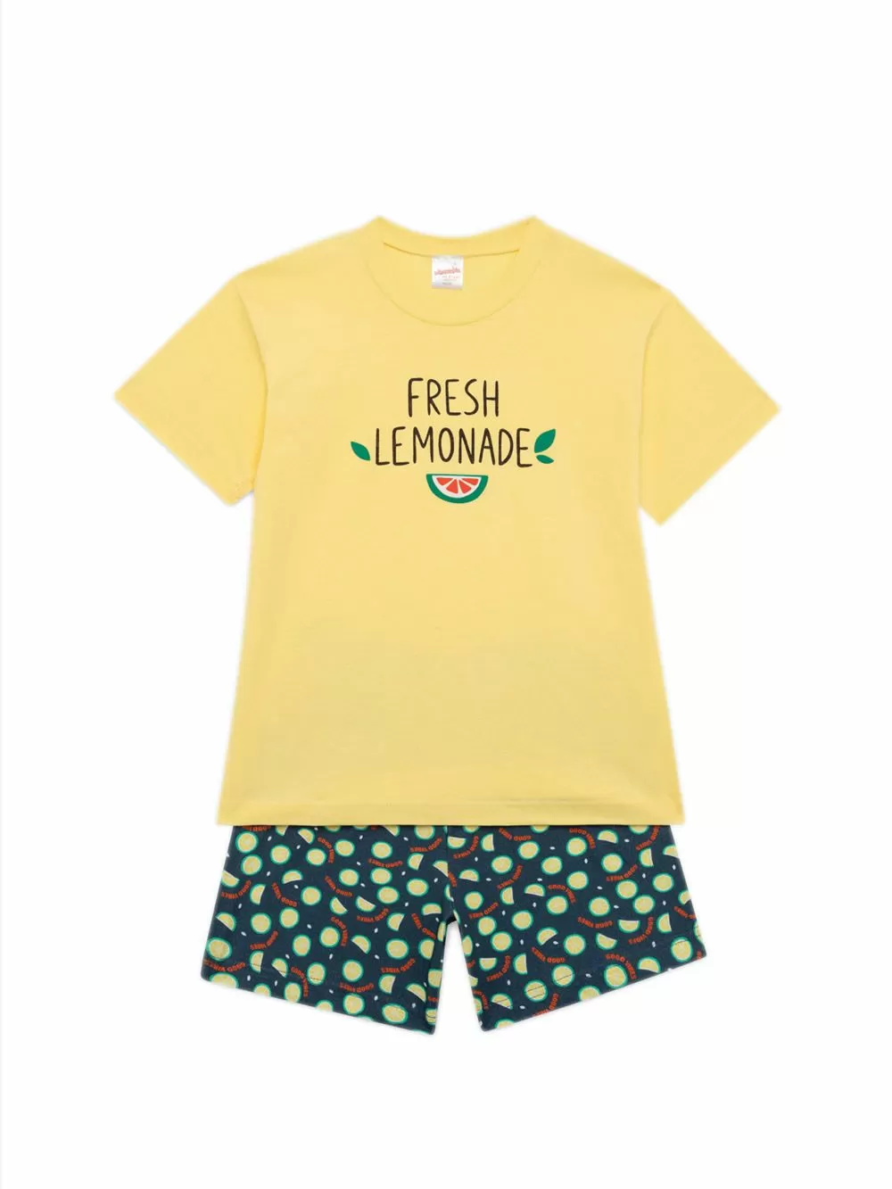 Παιδική Πυτζάμα MINERVA για Αγόρι Lemonade  - 100% Aγνό Βαμβάκι