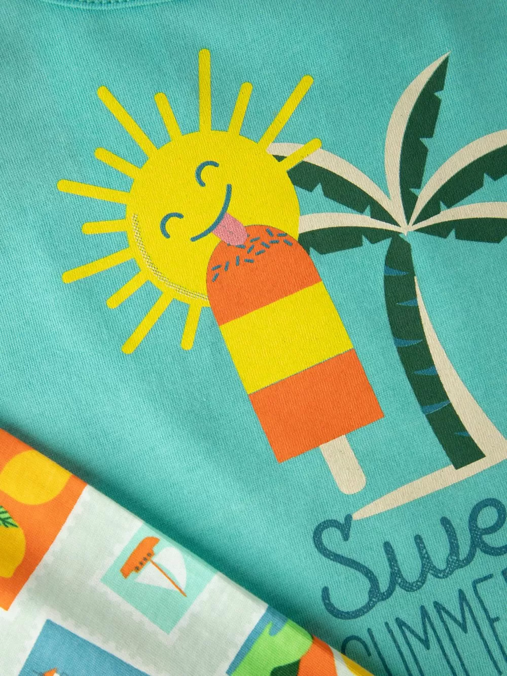 Βρεφική Πυτζάμα MINERVA για Αγόρι Carte Postale - 100% Αγνό Βαμβάκι