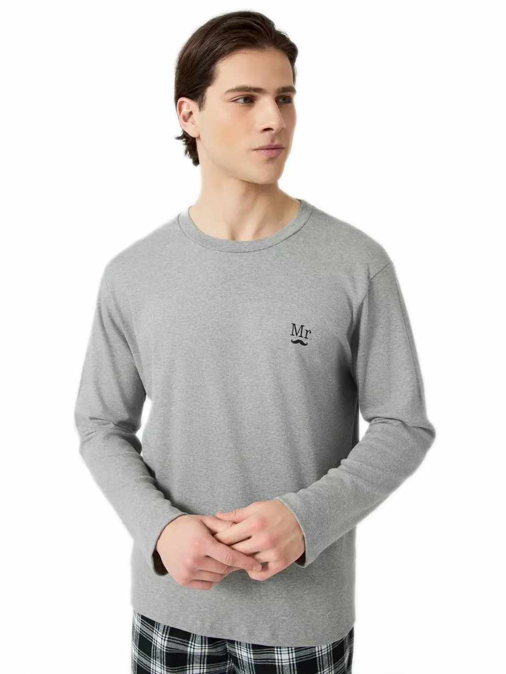 Ανδρική Πυτζάμα Homewear MINERVA Mr - 100% Βαμβάκι Interlock