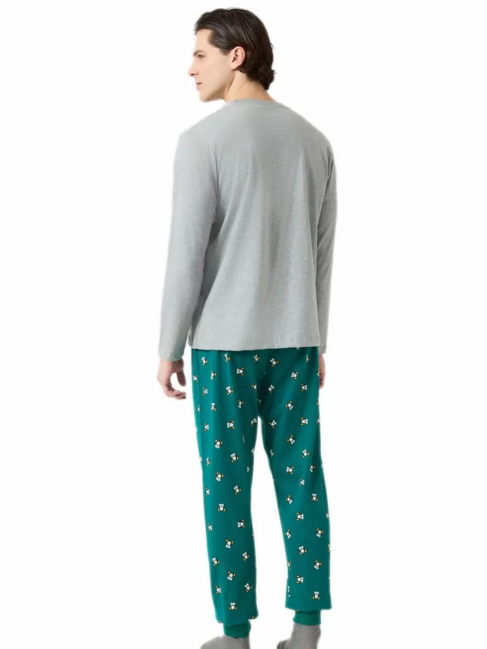 Ανδρική Πυτζάμα MINERVA Bulldog - 100% Βαμβάκι Interlock