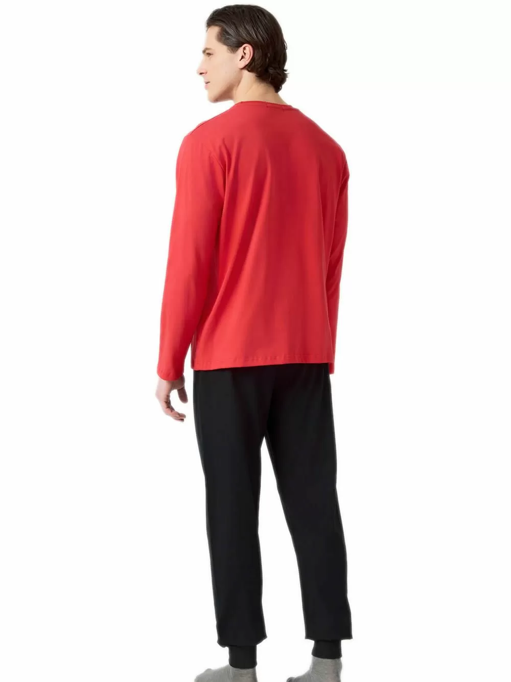 Ανδρική Πυτζάμα MINERVA The Beast - 100% Βαμβάκι Interlock