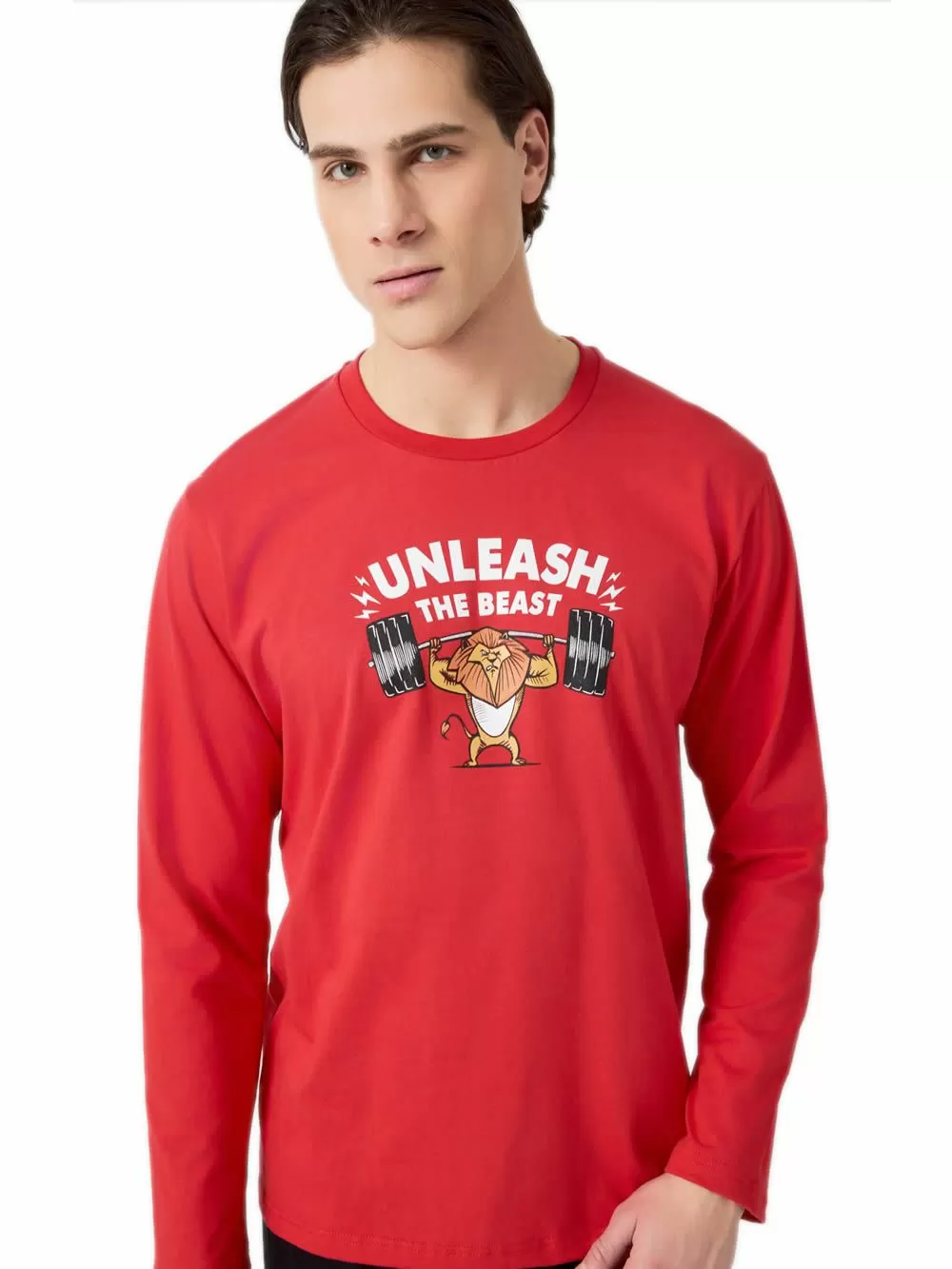 Ανδρική Πυτζάμα MINERVA The Beast - 100% Βαμβάκι Interlock