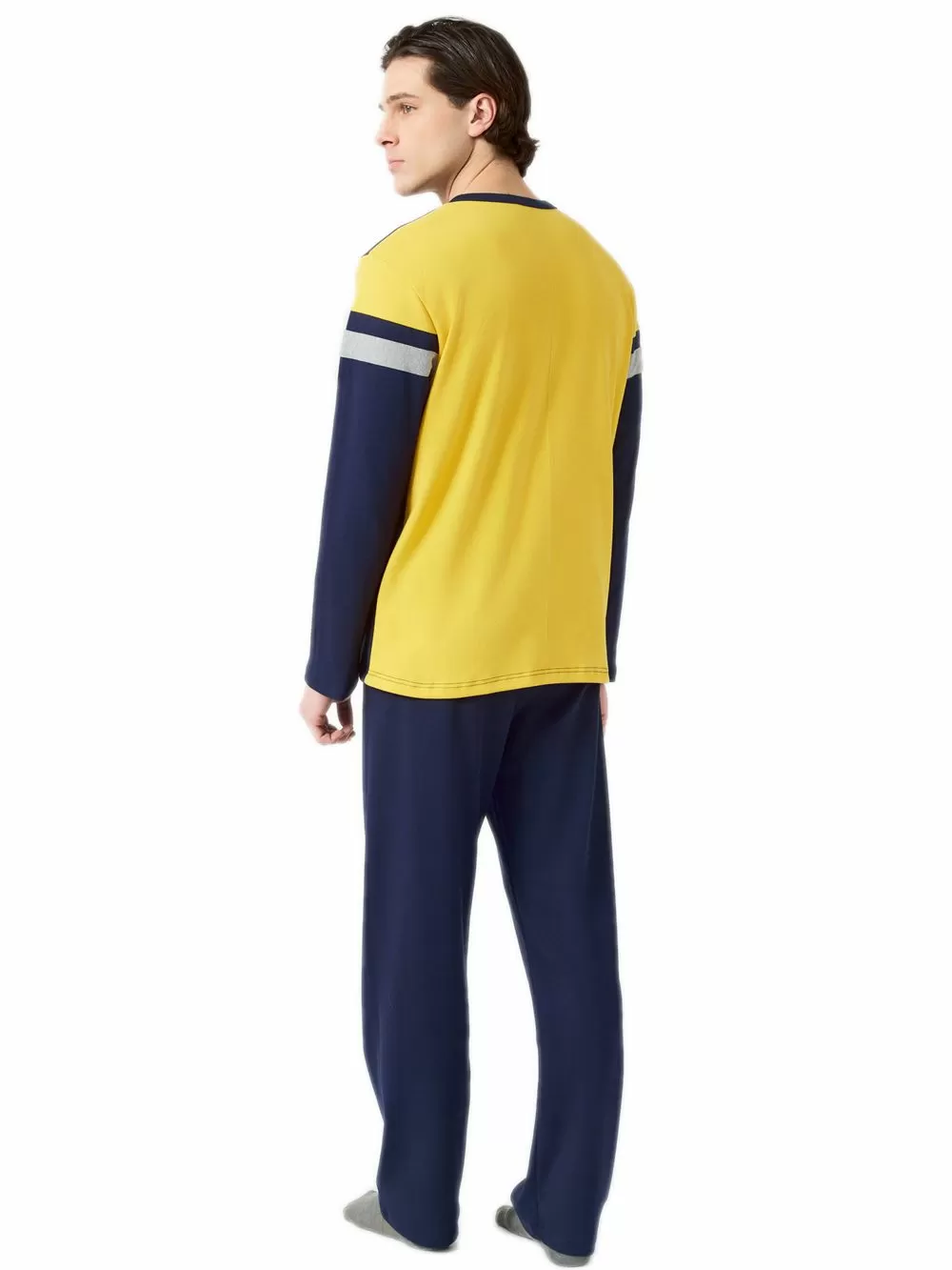 Ανδρική Πυτζάμα Πολυτελείας MINERVA Bull Punto Di Roma - Απαλό Βαμβάκι 