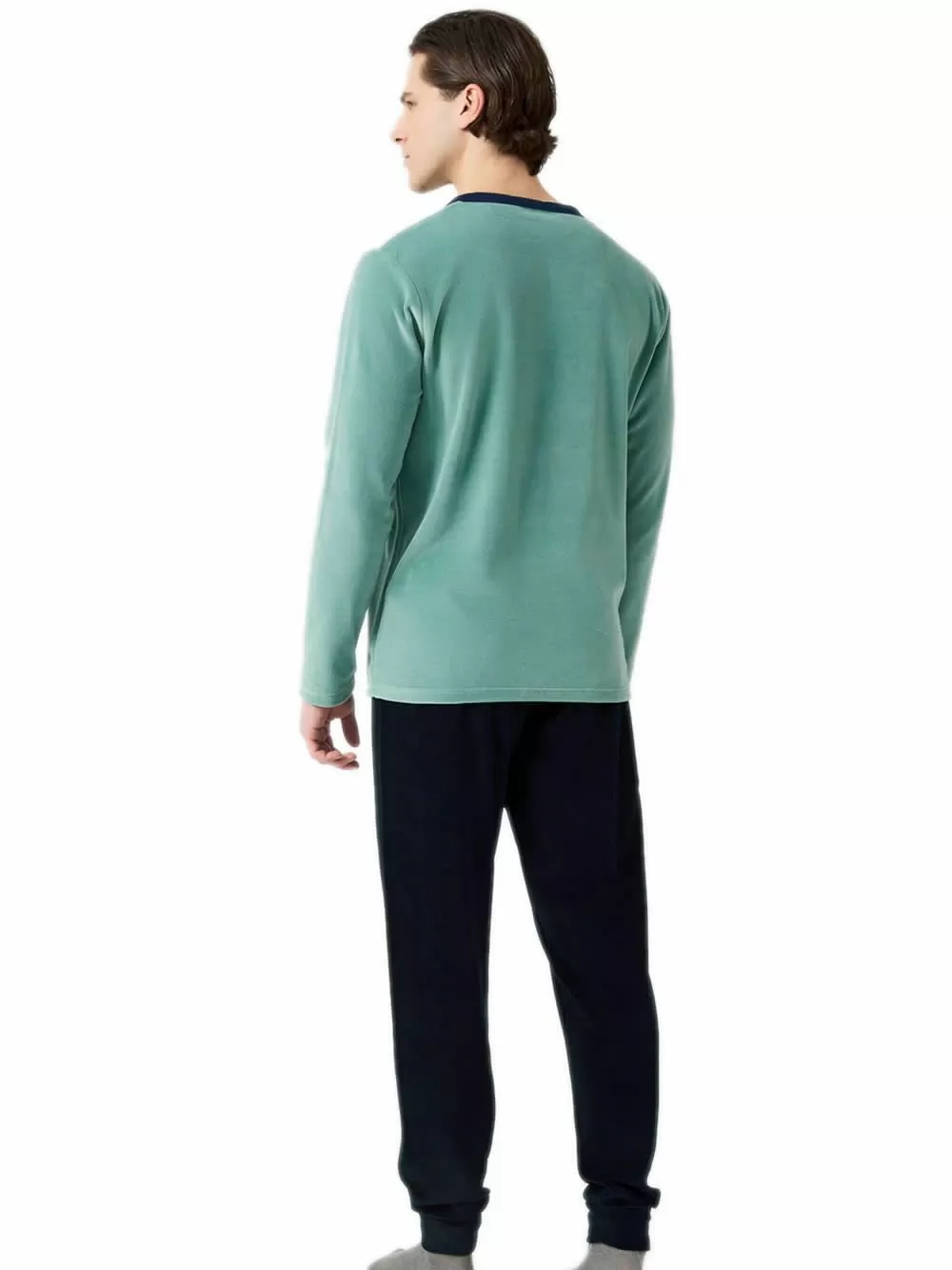 Ανδρική Πυτζάμα MINERVA Bull - Απαλό Βελούδο