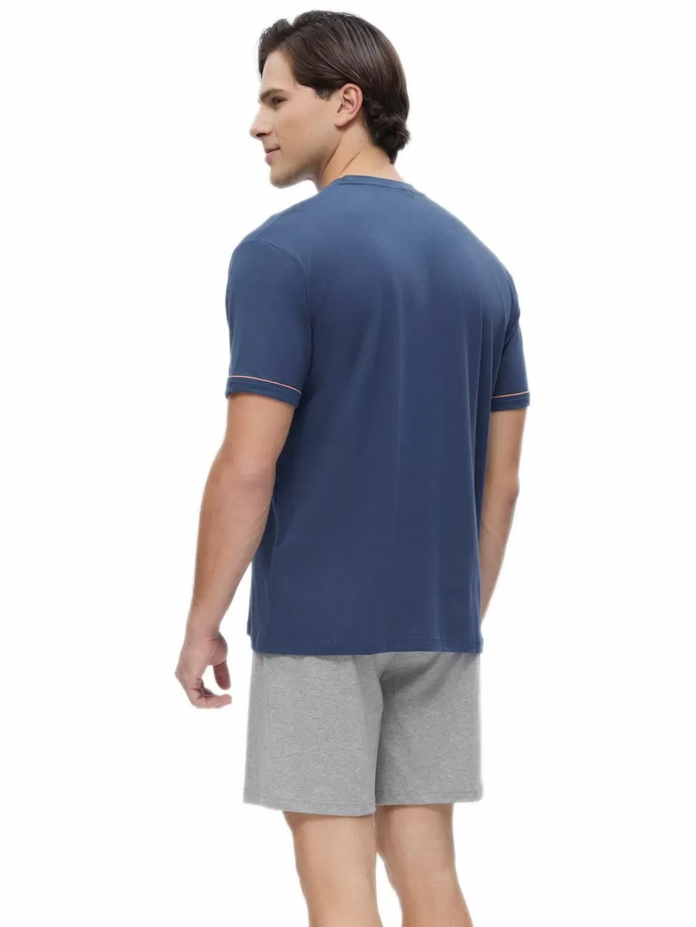 Ανδρική Πυτζάμα MINERVA Calm Vibes - 100% Βαμβακερή