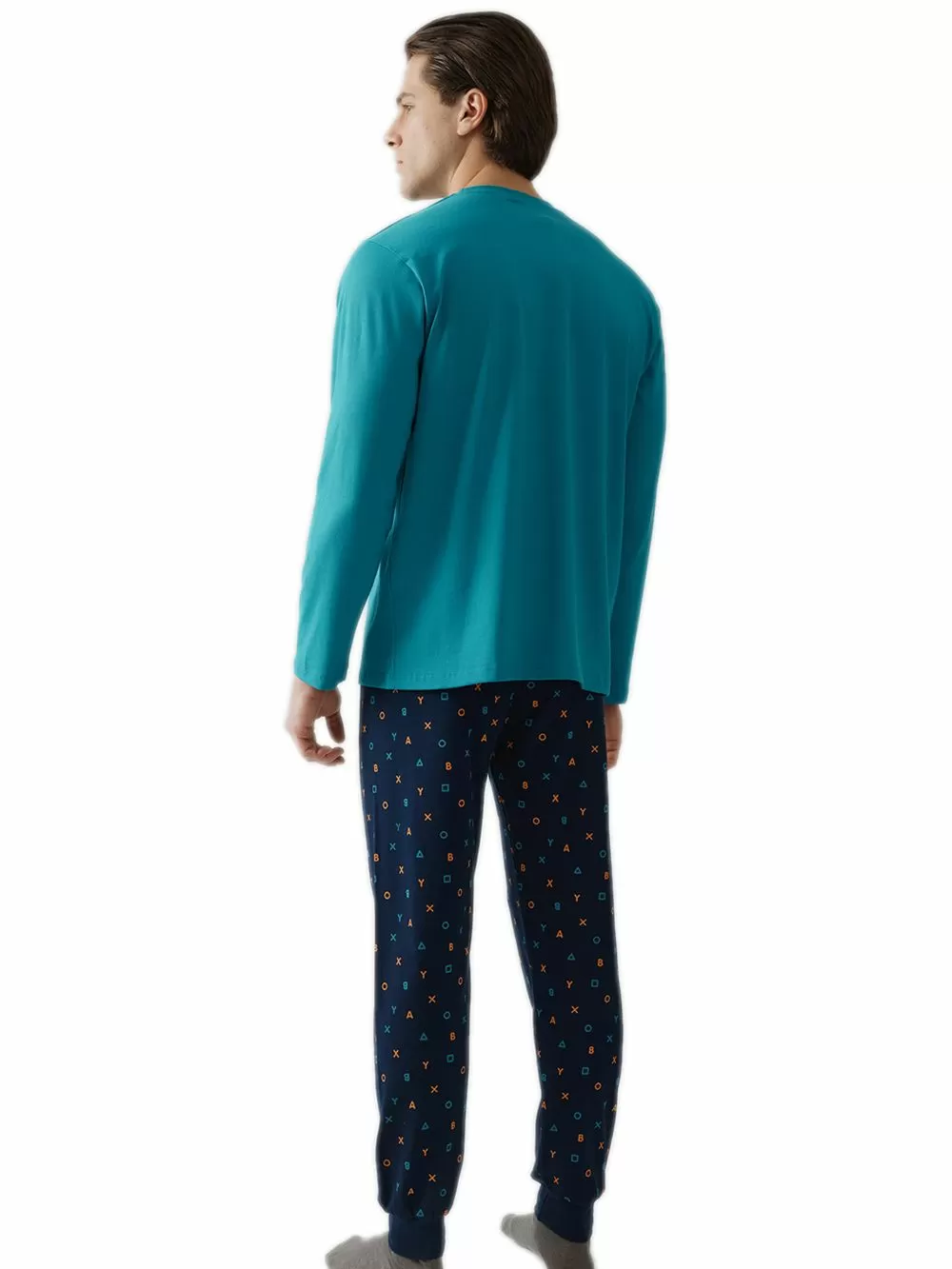 Ανδρική Πυτζάμα MINERVA Player 2 - 100% Βαμβάκι Interlock 