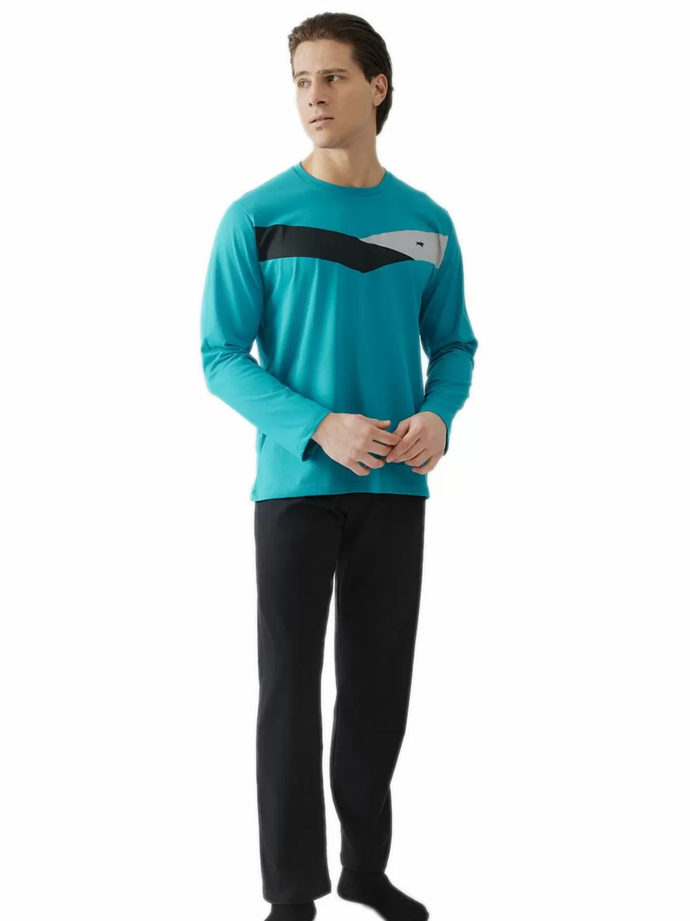 Ανδρική Πυτζάμα MINERVA Bull - 100% Βαμβάκι Interlock 