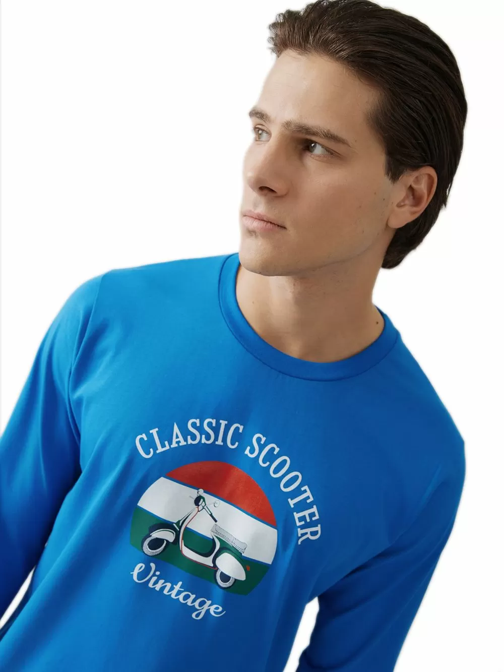 Ανδρική Πυτζάμα MINERVA Scooter - 100% Βαμβάκι Interlock 