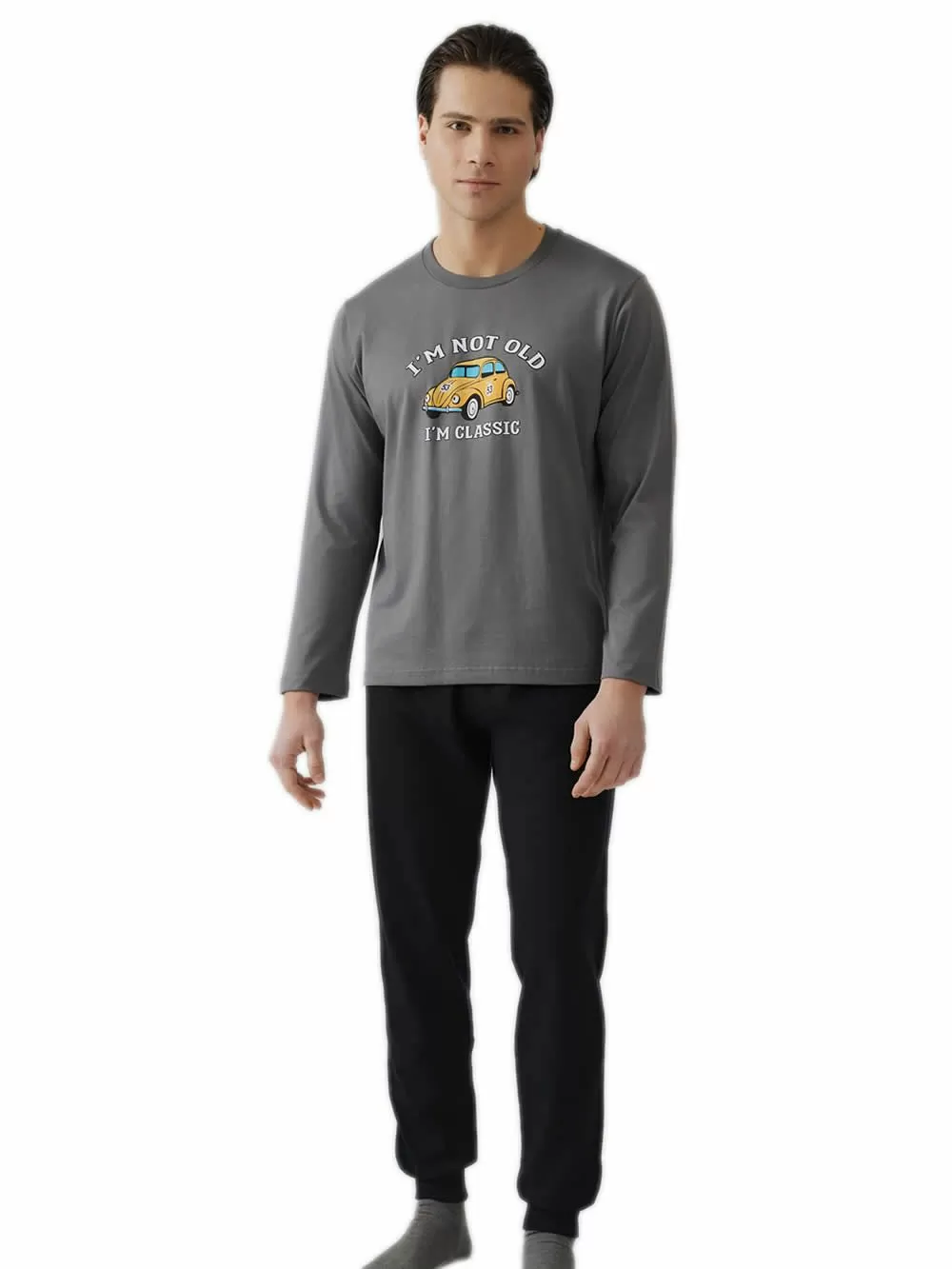 Ανδρική Πυτζάμα MINERVA I' m Classic - 100% Βαμβάκι Interlock 