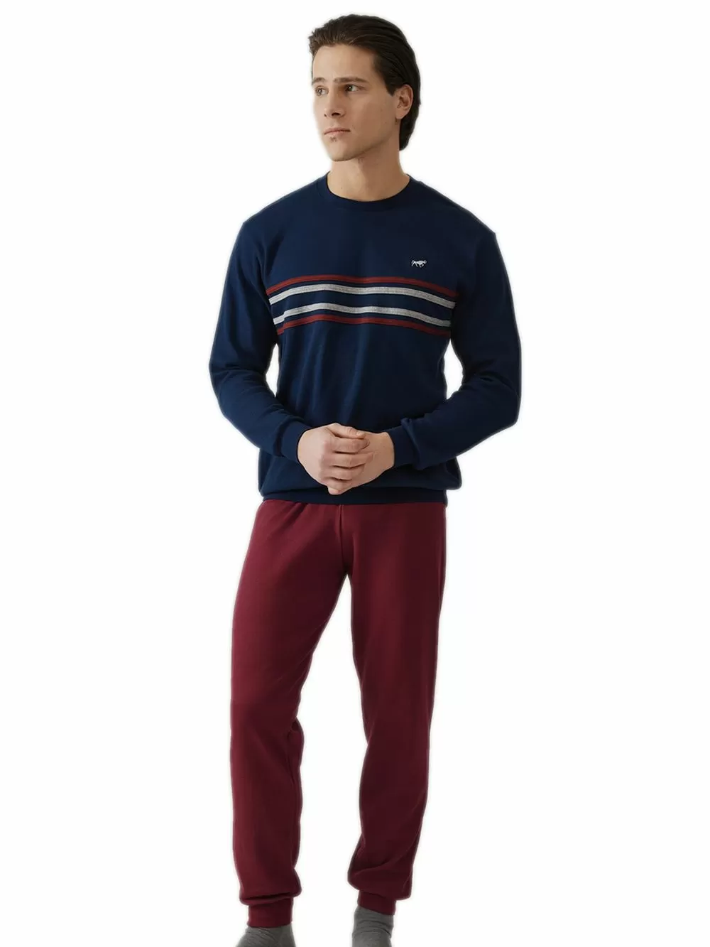 Ανδρική Πυτζάμα MINERVA Bull - Γεμάτο Βαμβάκι