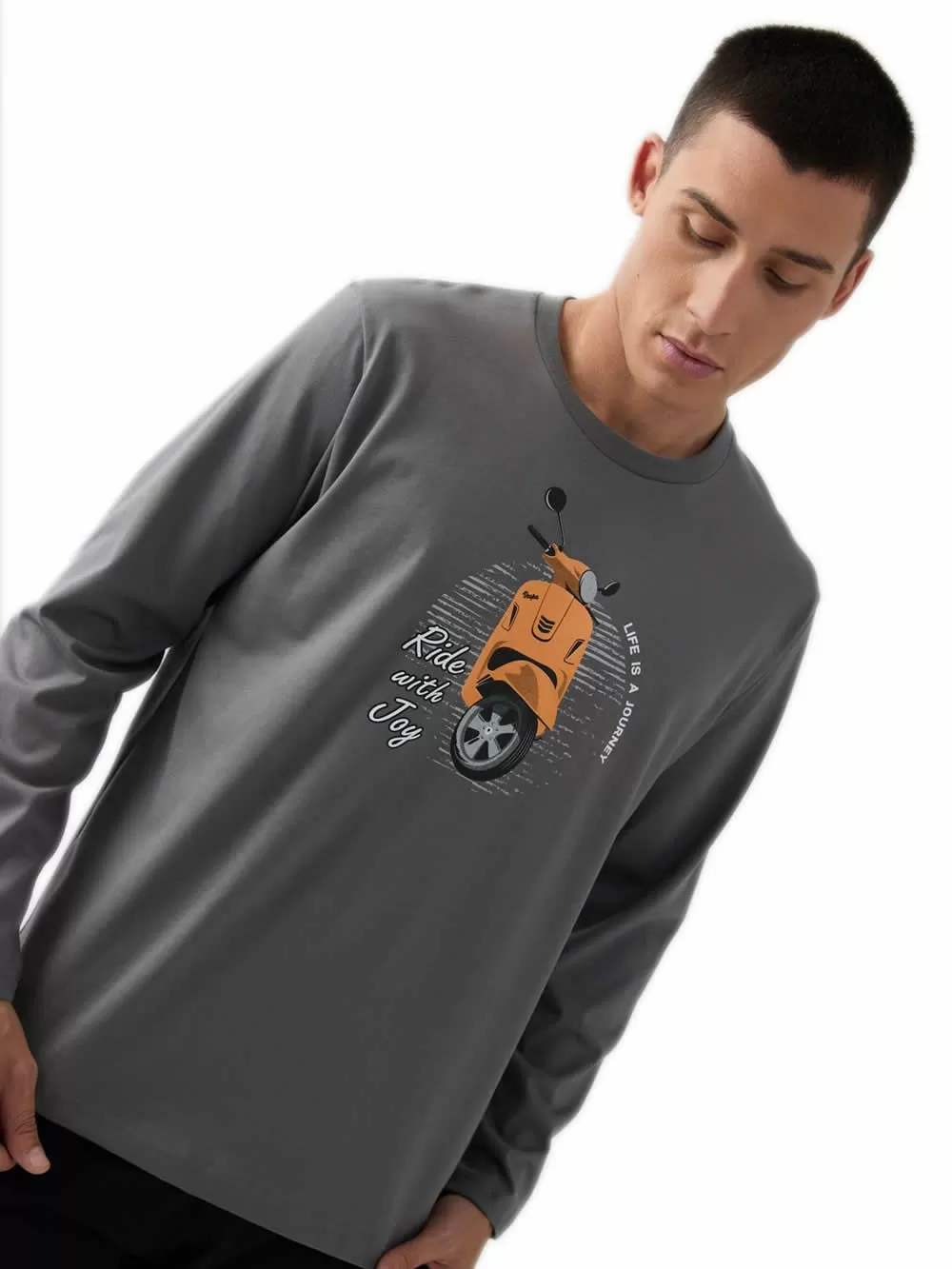 Ανδρική Πυτζάμα MINERVA Vespa - 100% Βαμβάκι Interlock 