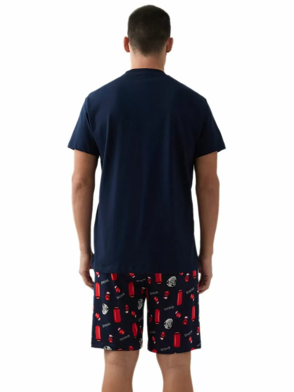 Ανδρική Πυτζάμα MINERVA Boxing - 100% Βαμβακερή