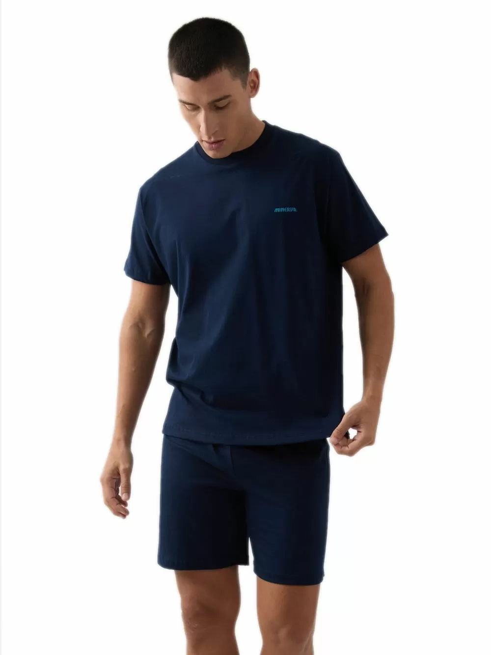 Ανδρική Πυτζάμα MINERVA - 100% Βαμβακερή - Chic Look