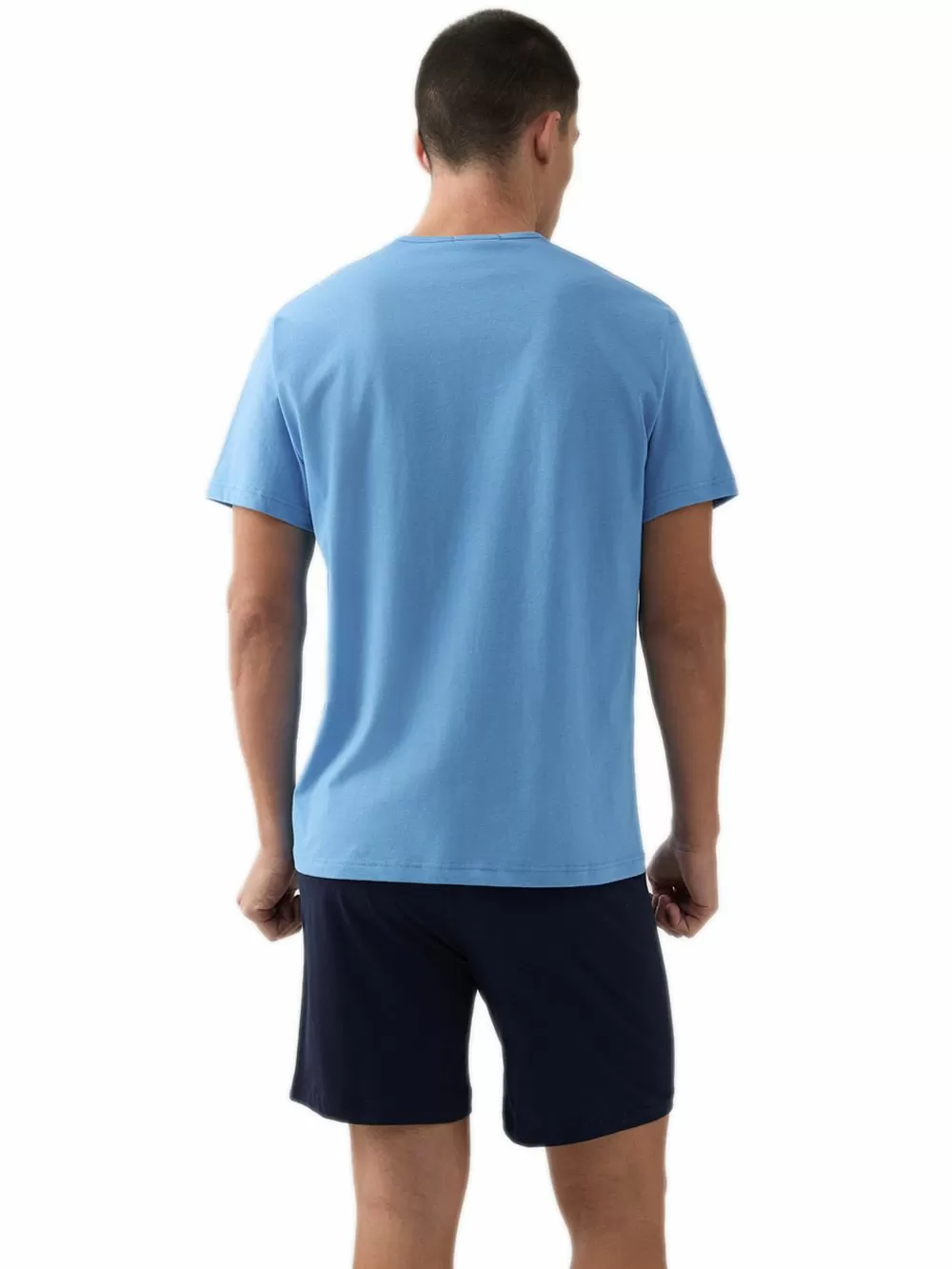 Ανδρική Πυτζάμα MINERVA V-Neck - 100% Βαμβακερή