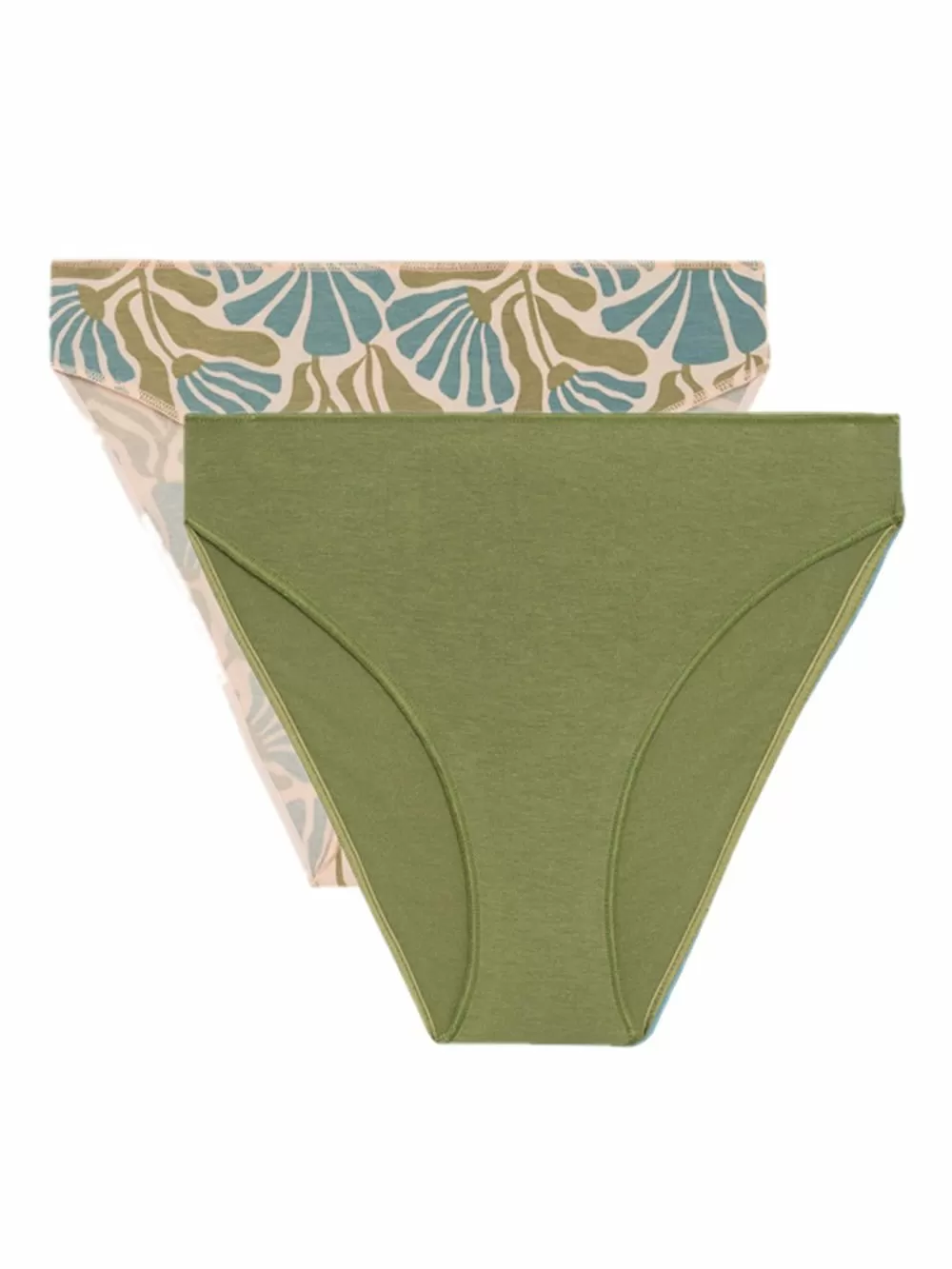 MINERVA Slip Fimelle Ψηλό Φαρδύ 973 - Απαλό Modal - Αόρατα Λάστιχα - 2 Τεμάχια