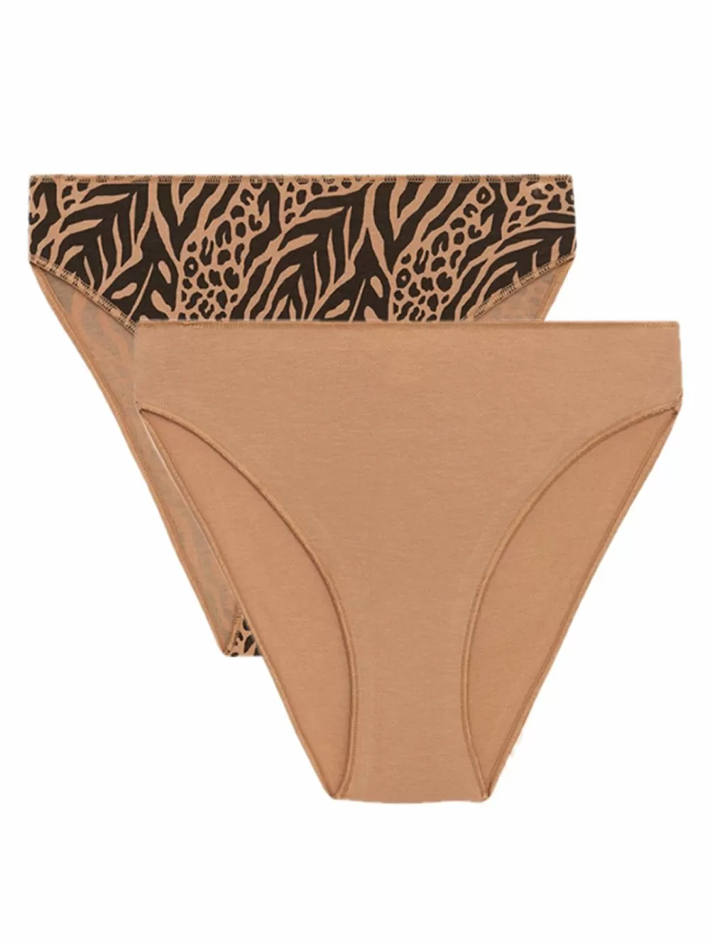 MINERVA Slip Fimelle Ψηλό Φαρδύ 974 - Απαλό Modal - Αόρατα Λάστιχα - 2 Τεμάχια