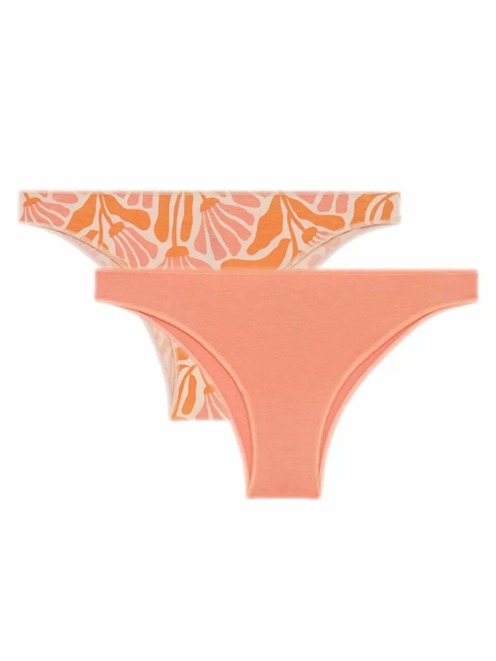 MINERVA Brazilian Slip Fimelle 970 - Αόρατα Λάστιχα - Απαλό Modal - 2 Τεμάχια