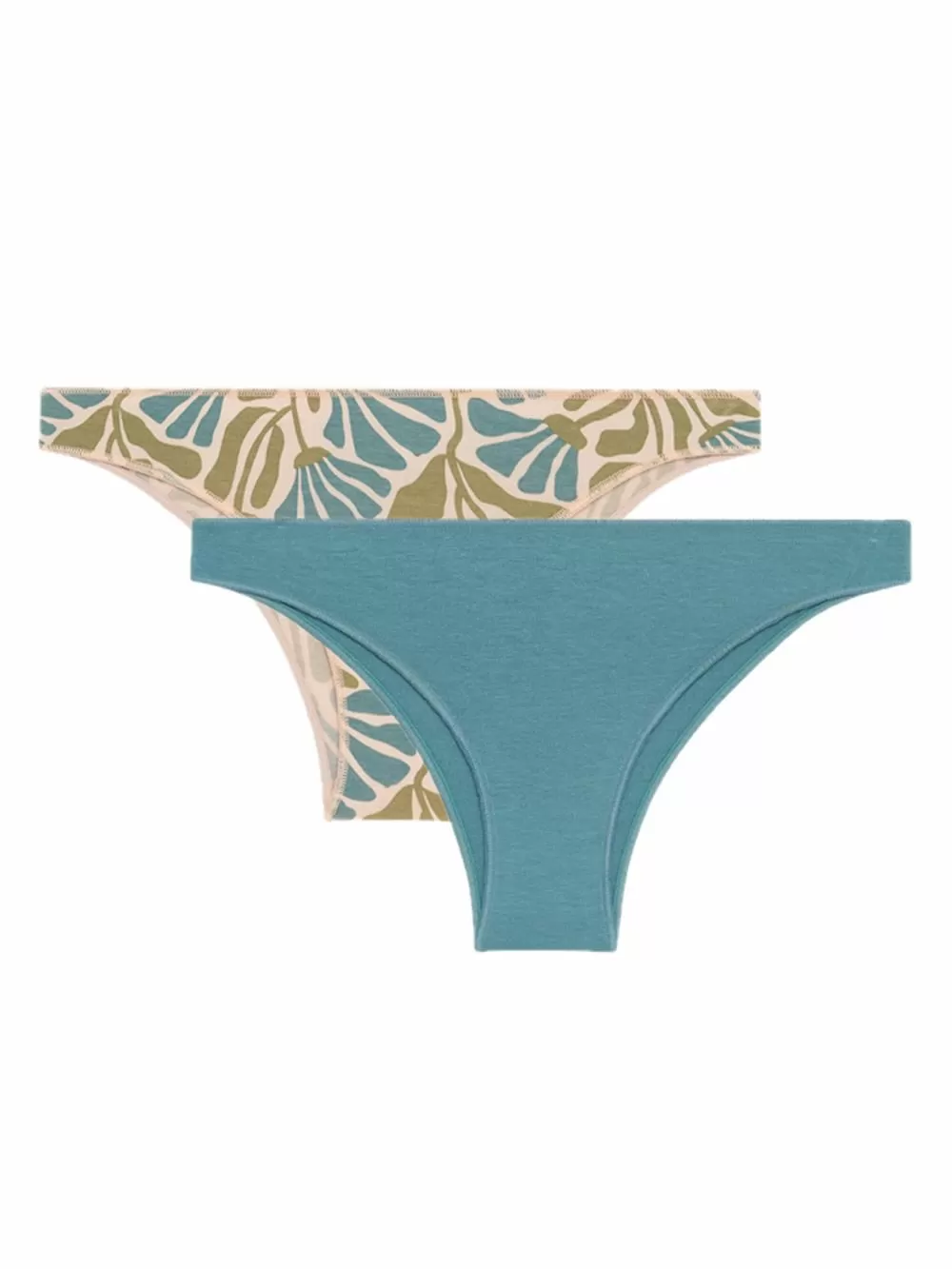 MINERVA Brazilian Slip Fimelle 972 - Αόρατα Λάστιχα - Απαλό Modal - 2 Τεμάχια