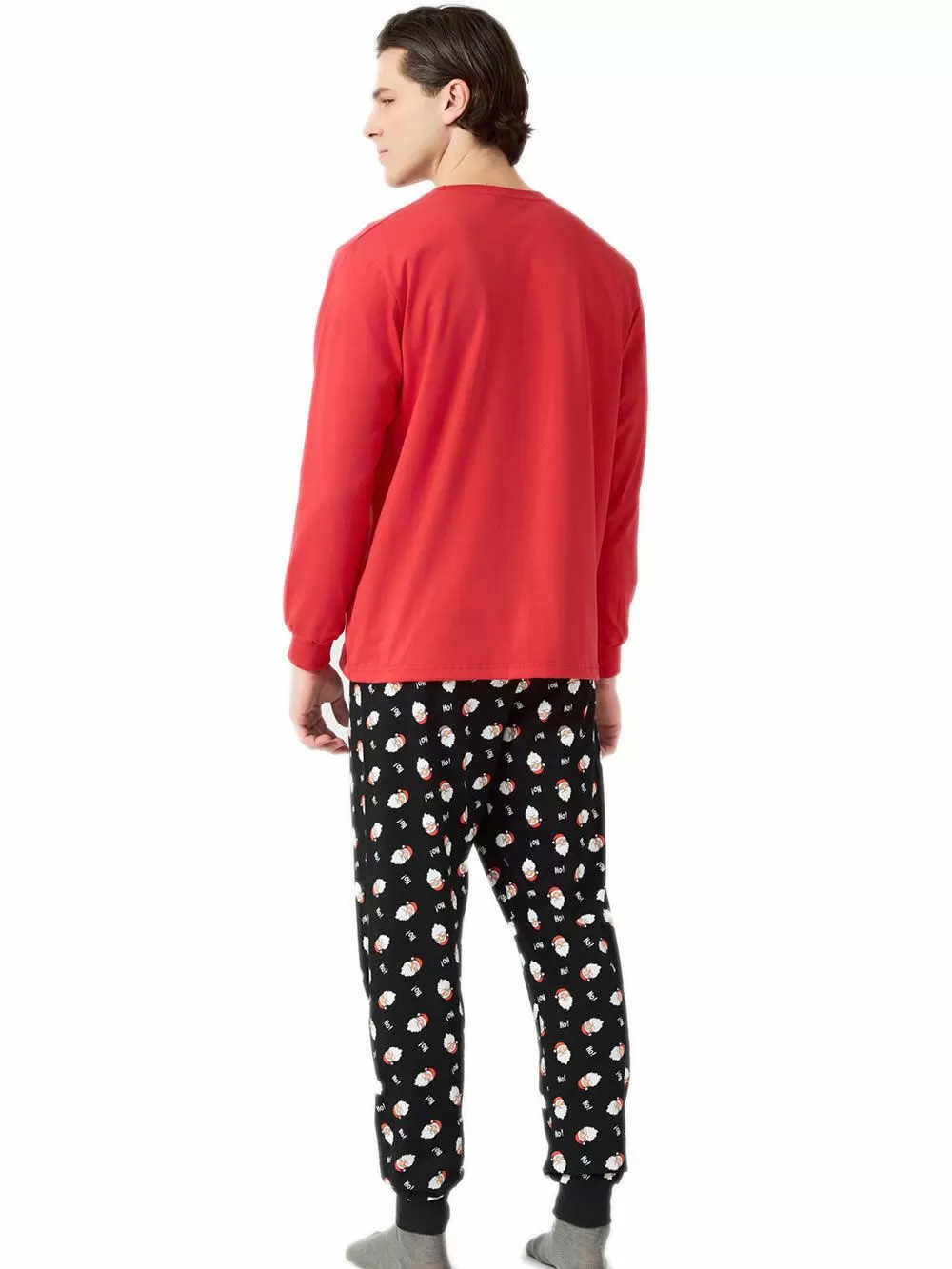 Πυτζάμα Unisex MINERVA X-Mas HoHo - 100% Βαμβάκι Interlock 