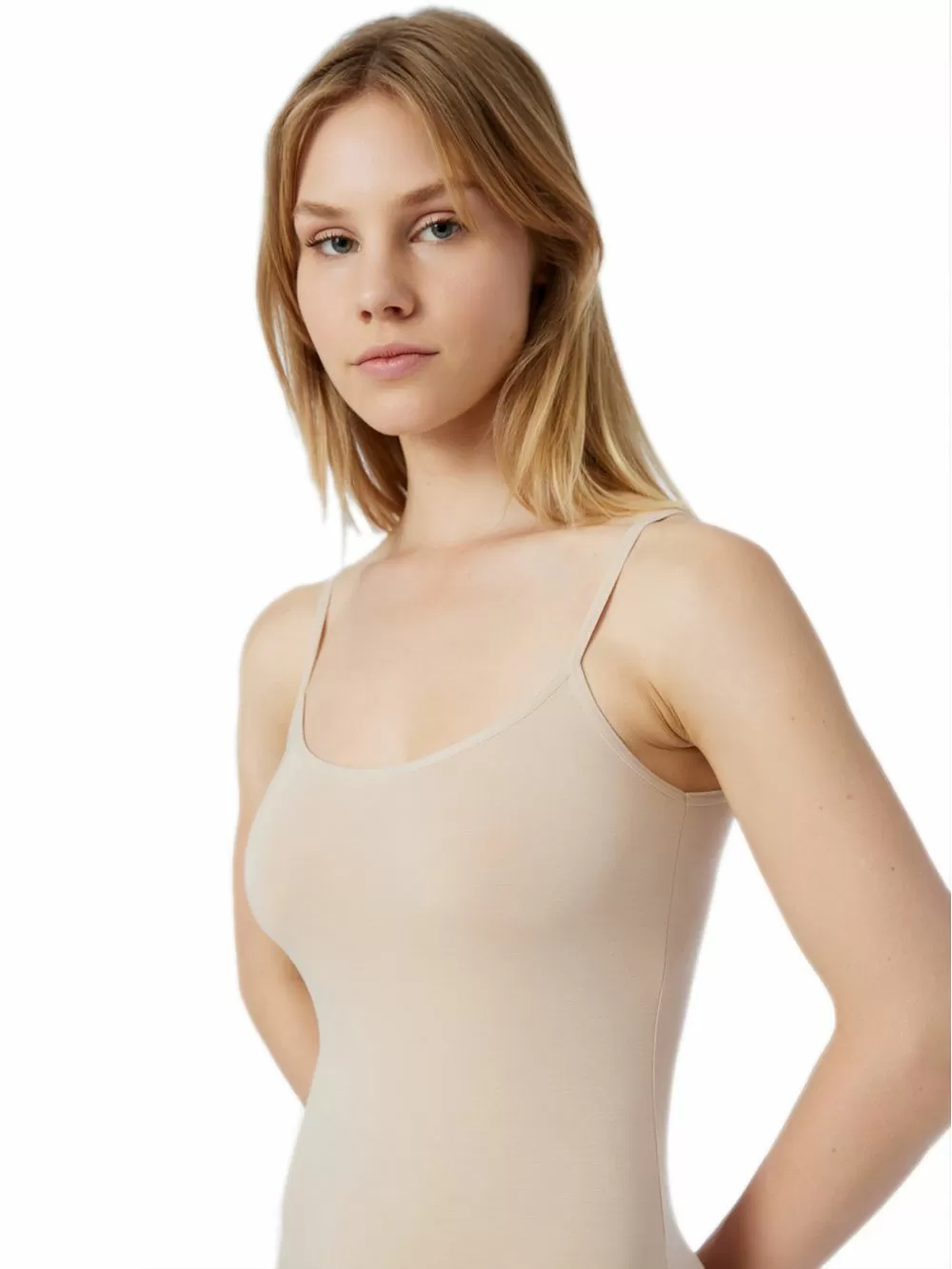 Γυναικείο Κορμάκι Minerva Fimelle Micromodal - Λεπτή Τιράντα & Brazilian Slip