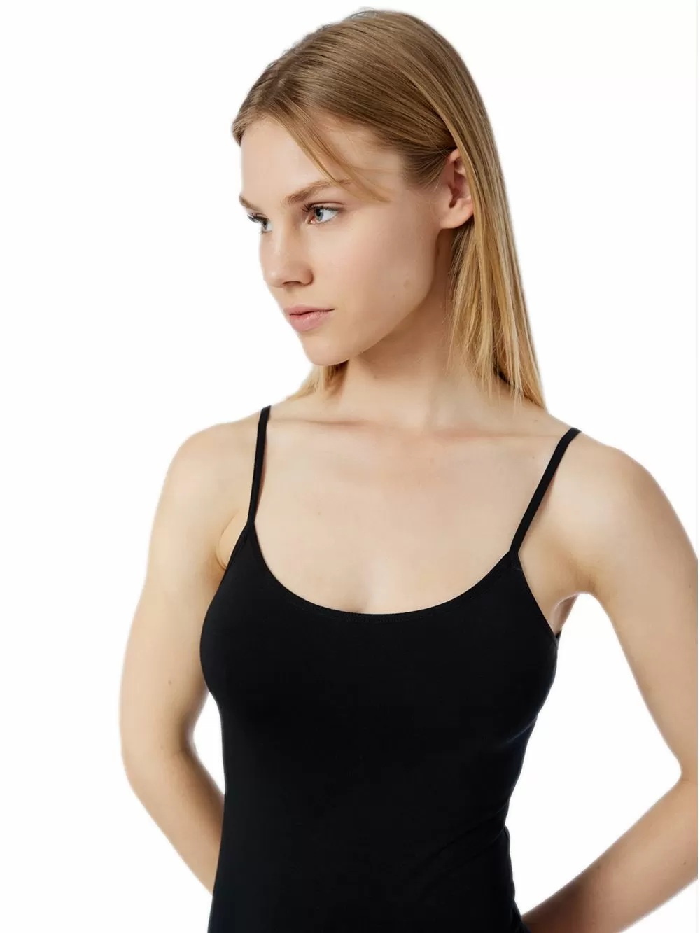 Γυναικείο Κορμάκι Minerva Fimelle Micromodal - Λεπτή Τιράντα & Brazilian Slip