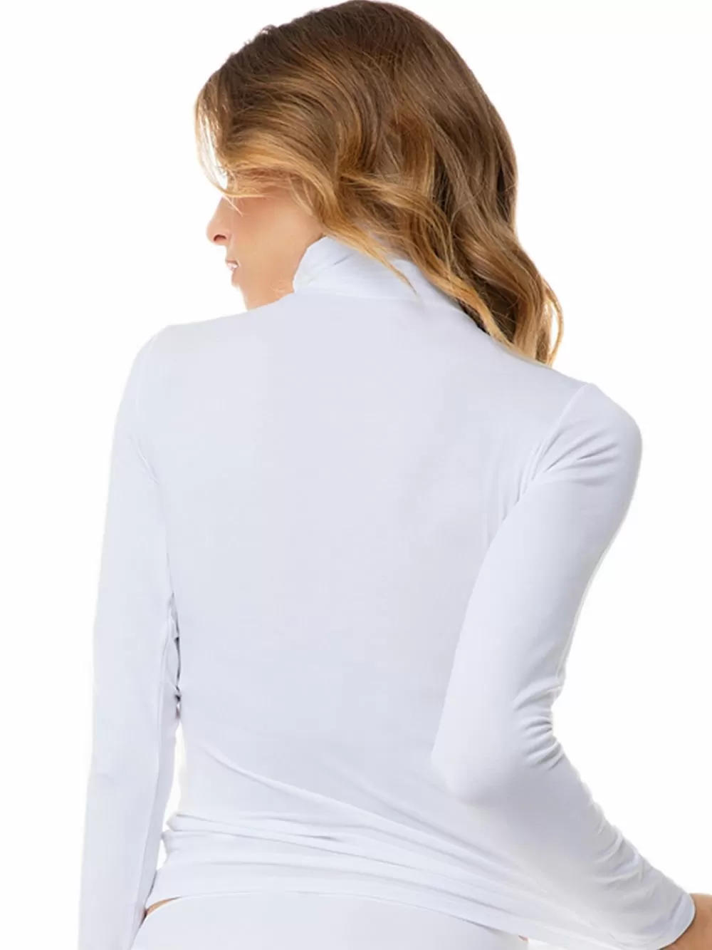 MINERVA Γυναικεία Μπλούζα Ζιβάγκο Μακρύ Μανίκι - Απαλό Modal