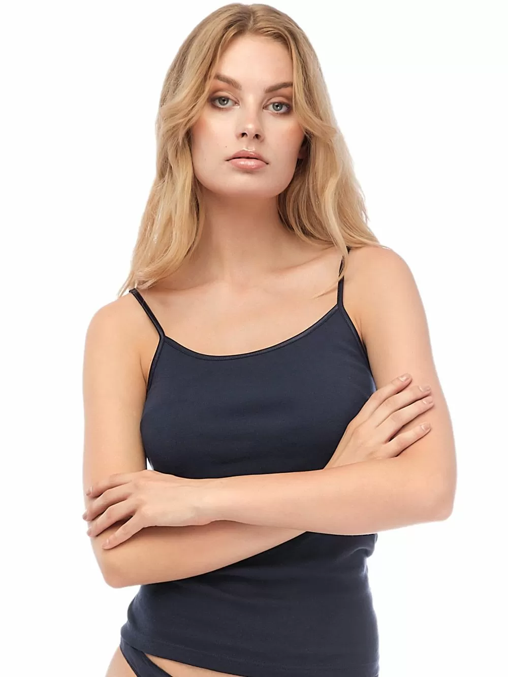 Γυναικεία Φανέλα Minerva Classic με Τιράντα - 100% Αγνό Βαμβάκι - Συσκευασία με 2