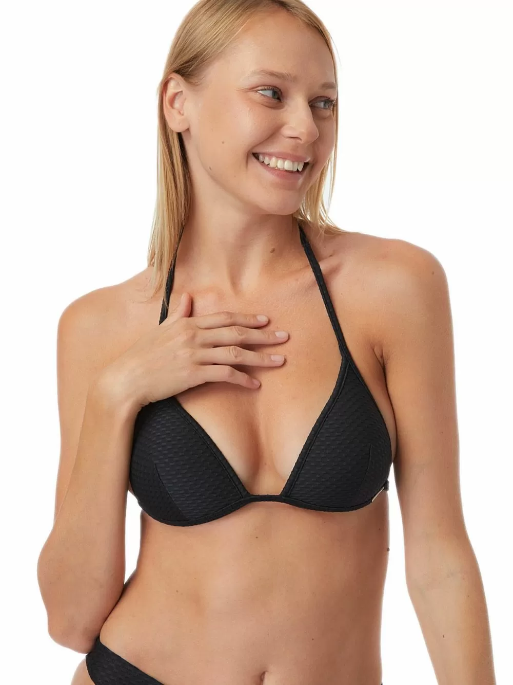 Μαγιό MINERVA Μπικίνι Τρίγωνο Push Up Mombasa - Διπλή Ενίσχυση 