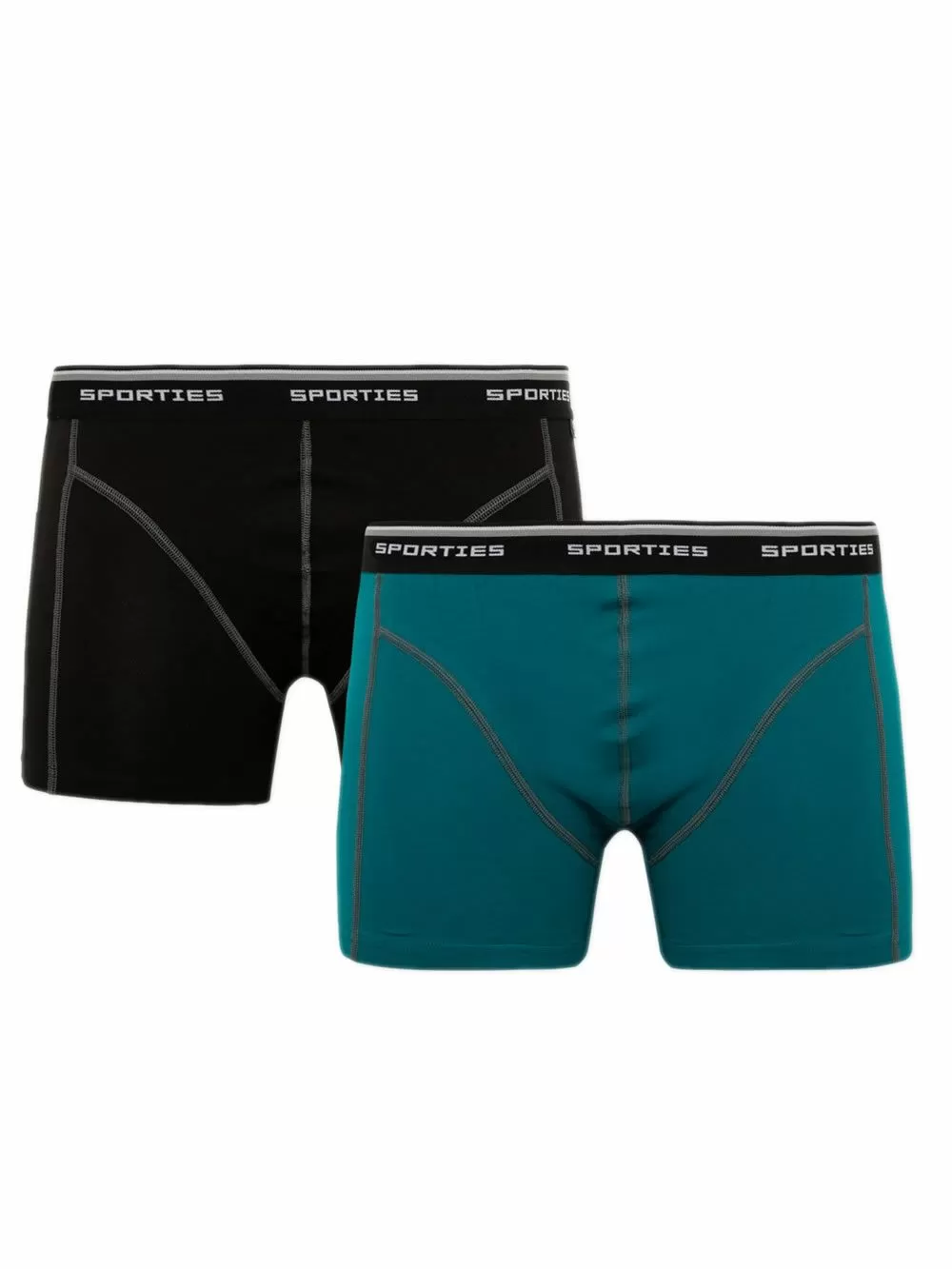 Ανδρικό Μπόξερ MINERVA Sporties Fit - Ελαστικό Βαμβάκι - Πακέτο με 2 