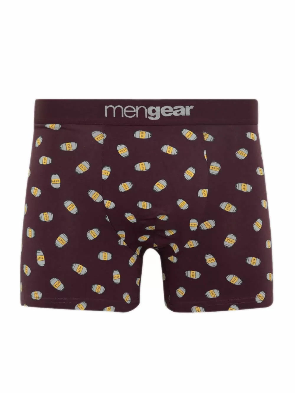 Ανδρικό Μπόξερ MINERVA Beercan Mengear - Ελαστικό Βαμβάκι - Πακέτο με 2 