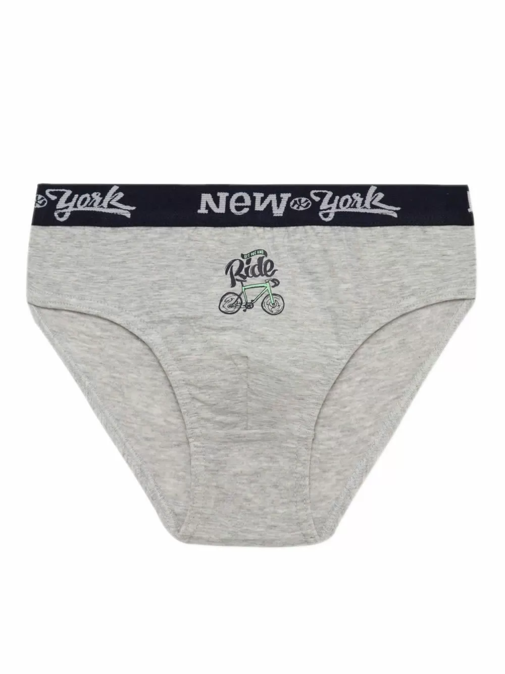 Παιδικό Σλιπ MINERVA για Αγόρι New York - 100% Αγνό Βαμβάκι - Πακέτο με 3