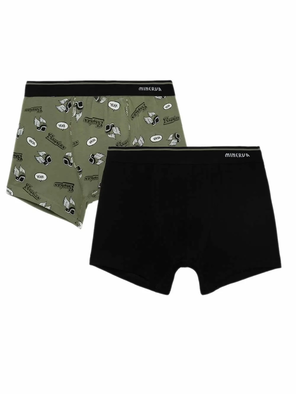 Παιδικό Boxer MINERVA για Αγόρι Fearless - Απαλό Βαμβάκι - Πακέτο με 2