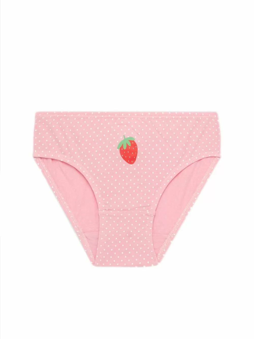 Παιδικό Σλιπ MINERVA για Κορίτσι Strawberry - 100% Αγνό Βαμβάκι - Πακέτο με 3