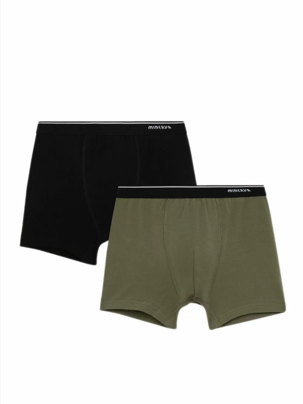 Παιδικό Boxer MINERVA για Αγόρι Solid - Απαλό Βαμβάκι - Πακέτο με 2