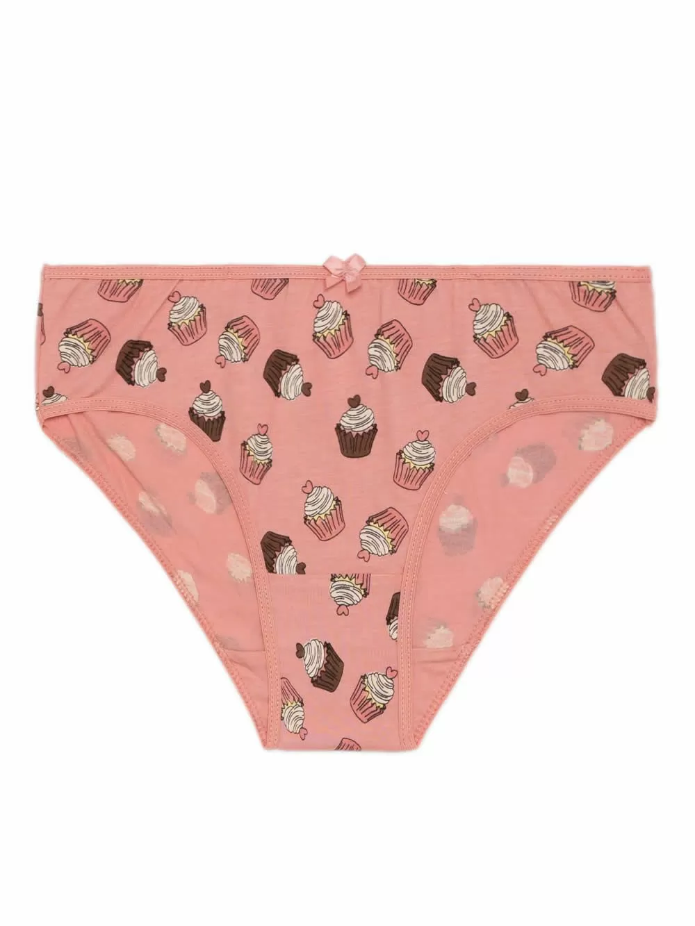 Παιδικό Σλιπ MINERVA για Κορίτσι Cup Cakes - 100% Αγνό Βαμβάκι - Πακέτο με 3