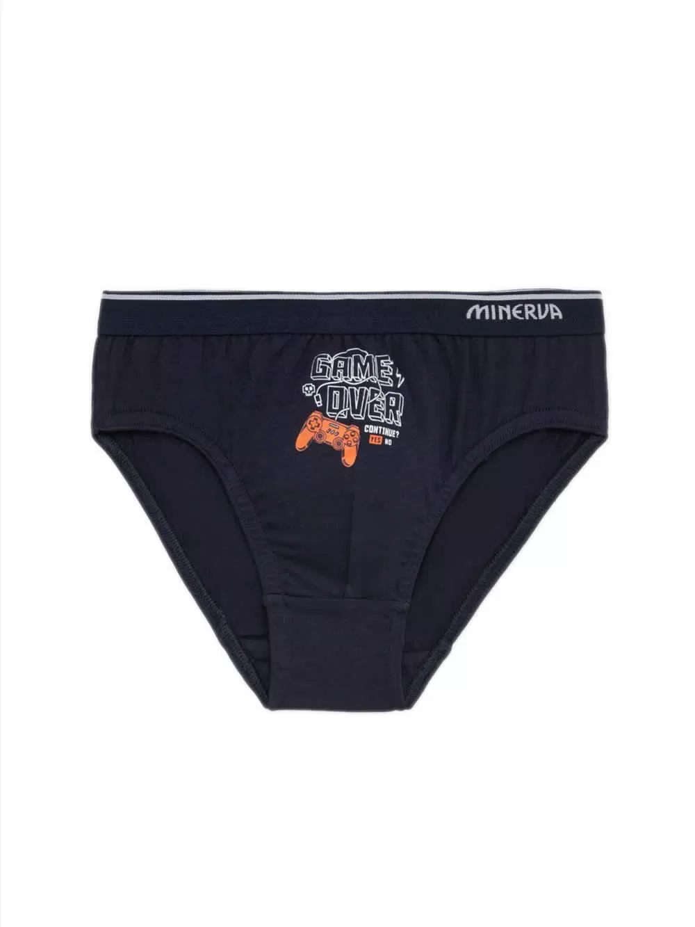 Παιδικό Σλιπ MINERVA για Αγόρι Gamer - 100% Αγνό Βαμβάκι - Πακέτο με 3