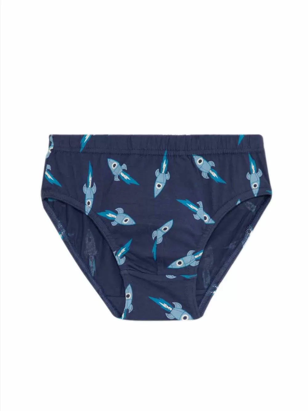 Εφηβικό Σλιπ MINERVA για Αγόρι Rockets - 100% Αγνό Βαμβάκι - Πακέτο με 3