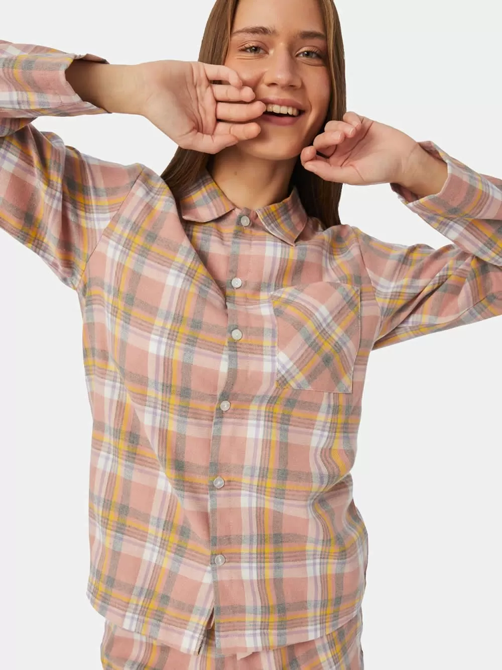 Γυναικεία Πυτζάμα Homewear MINERVA Cozy - 100% Βαμβάκι 