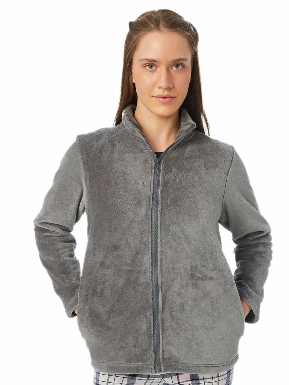 Γυναικεία  Ρόμπα Ζακέτα MINERVA Fleece - Απαλή & Ζεστή