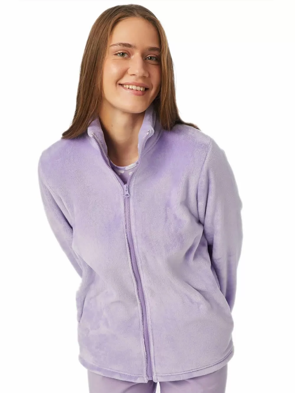 Γυναικεία Ρόμπα Ζακέτα MINERVA Fleece - Απαλή & Ζεστή