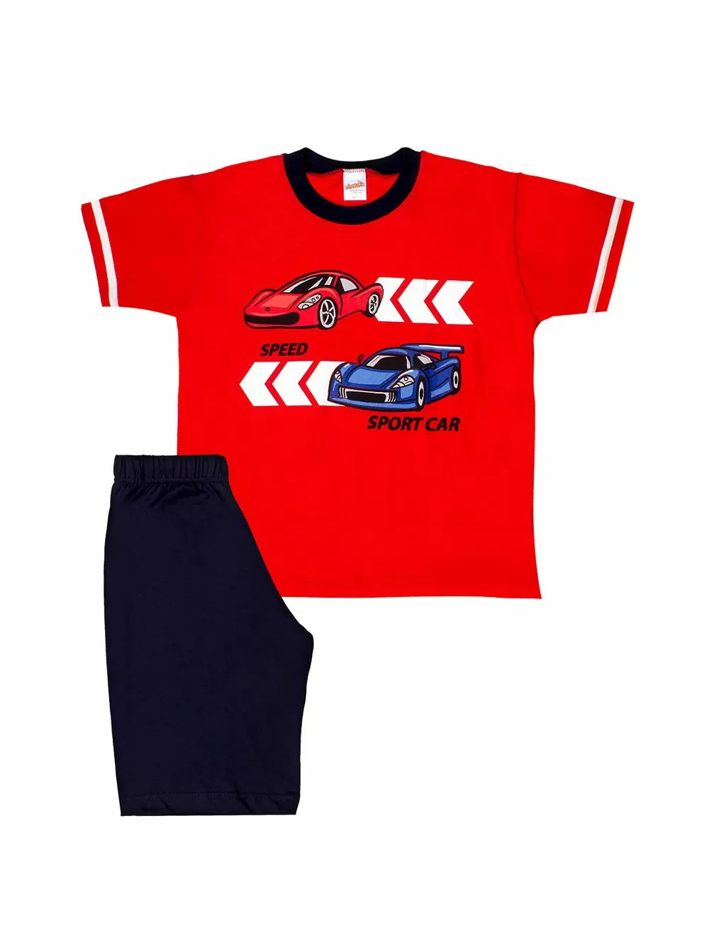 Παιδική Πυτζάμα MINERVA Sport Car - 100% Αγνό Βαμβάκι