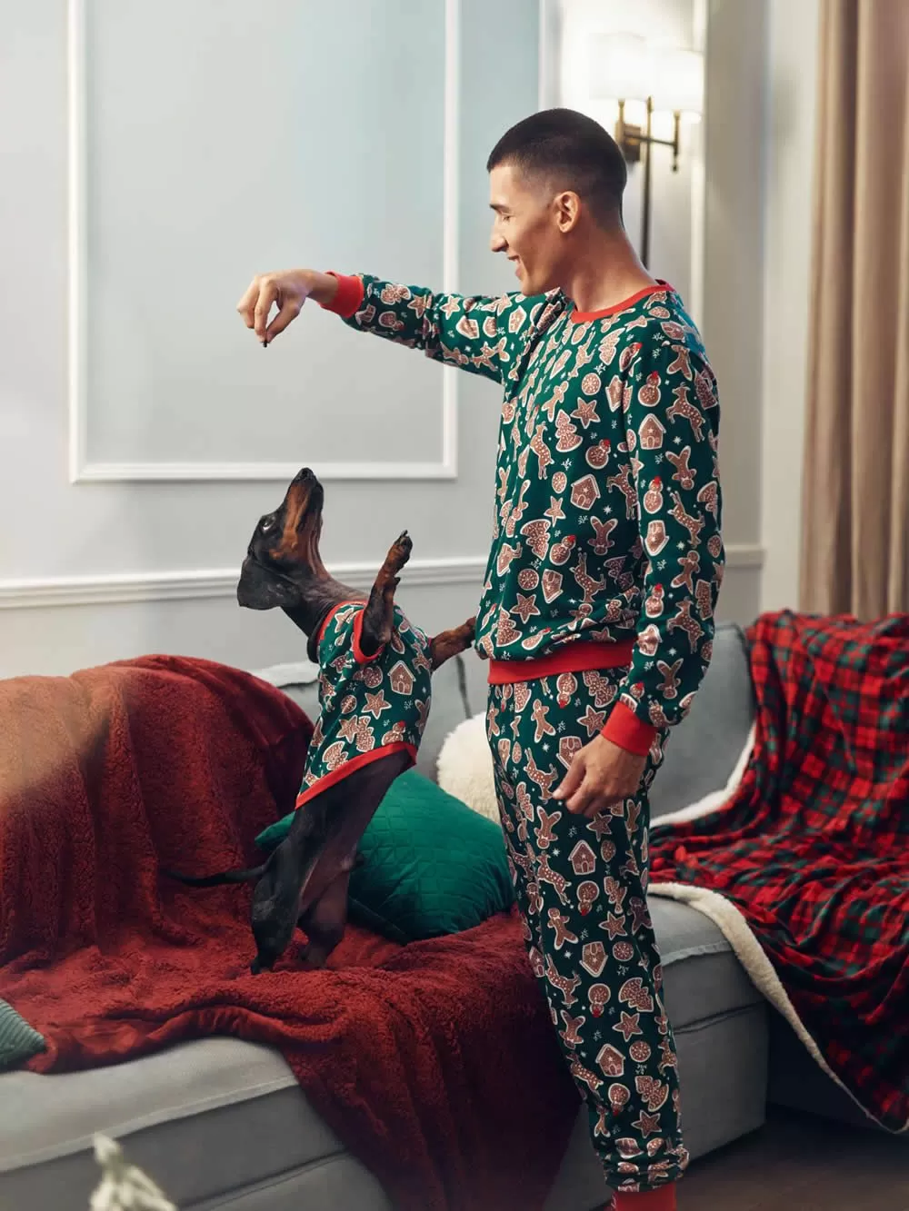 Ρούχο Dogs MINERVA Xmas Biscuit - 100% Βαμβάκι