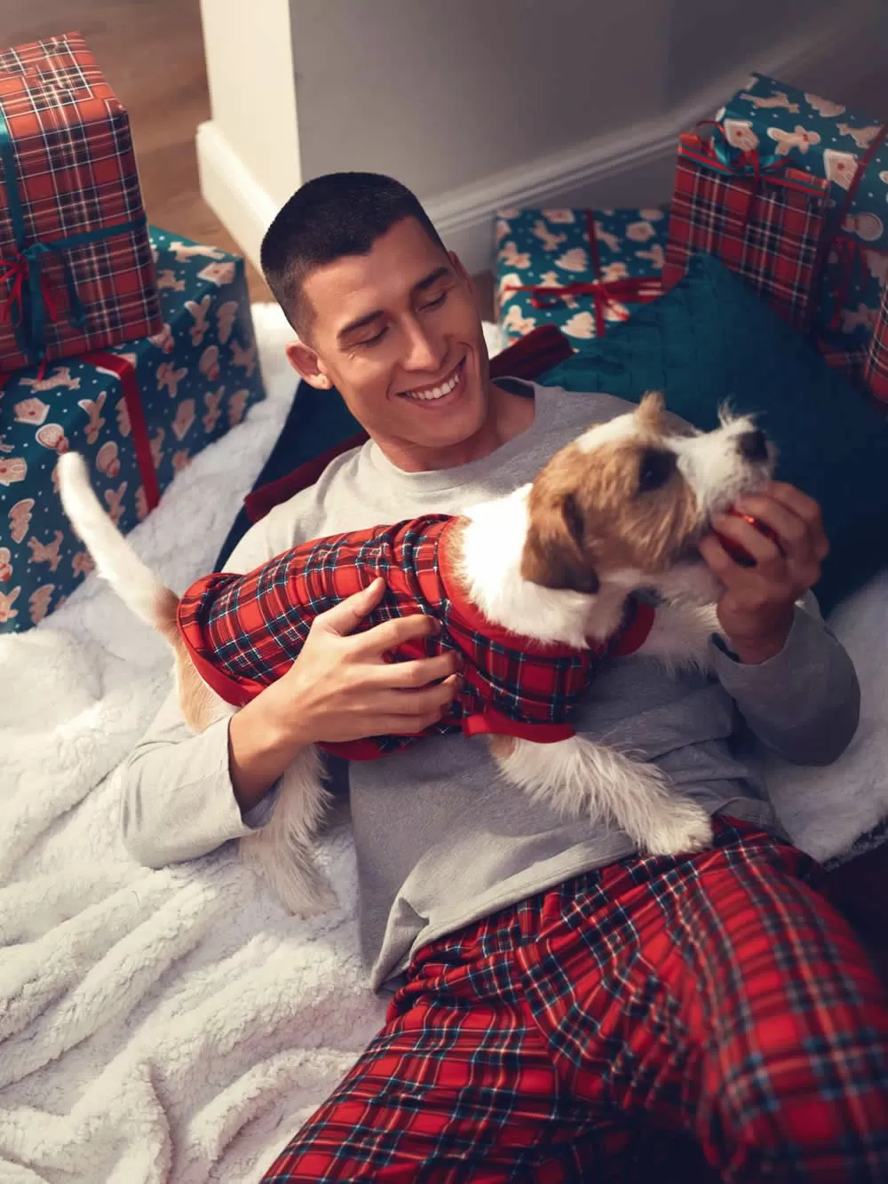 Ρούχο Dogs MINERVA Xmas - 100% Βαμβάκι