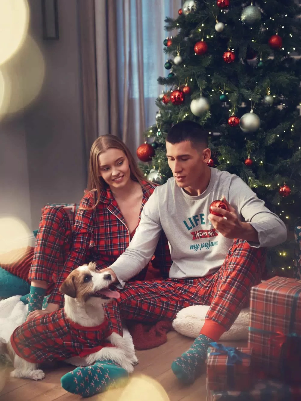 Ρούχο Dogs MINERVA Xmas - 100% Βαμβάκι