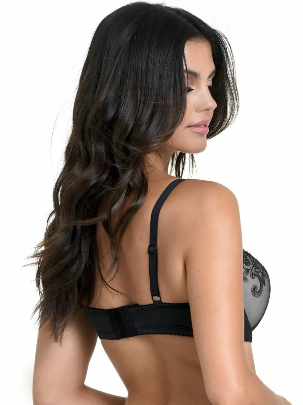 Σουτιέν MISS ROSY Push Up - Μπανέλα - Floral Σχέδιο & Δαντέλα 